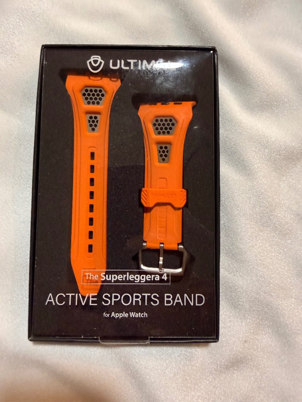ULTIMAL Superleggera 4 Apple Watch Sport Band Orange 49 45 44 42mm